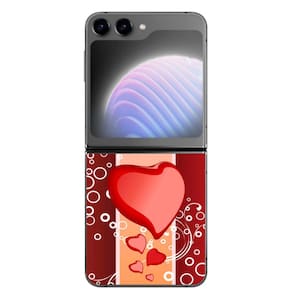 Capa Adesivo Skin372 Verso Para Samsung Galaxy Z Flip 5 2023