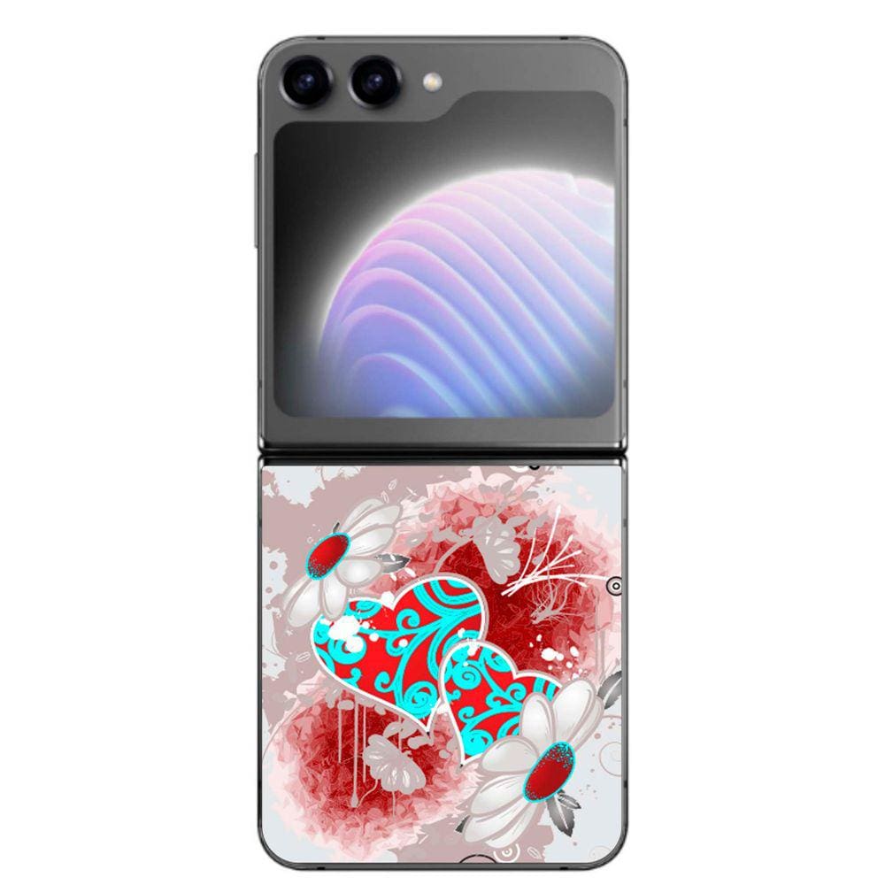 Capa Adesivo Skin363 Verso Para Samsung Galaxy Z Flip 5 2023