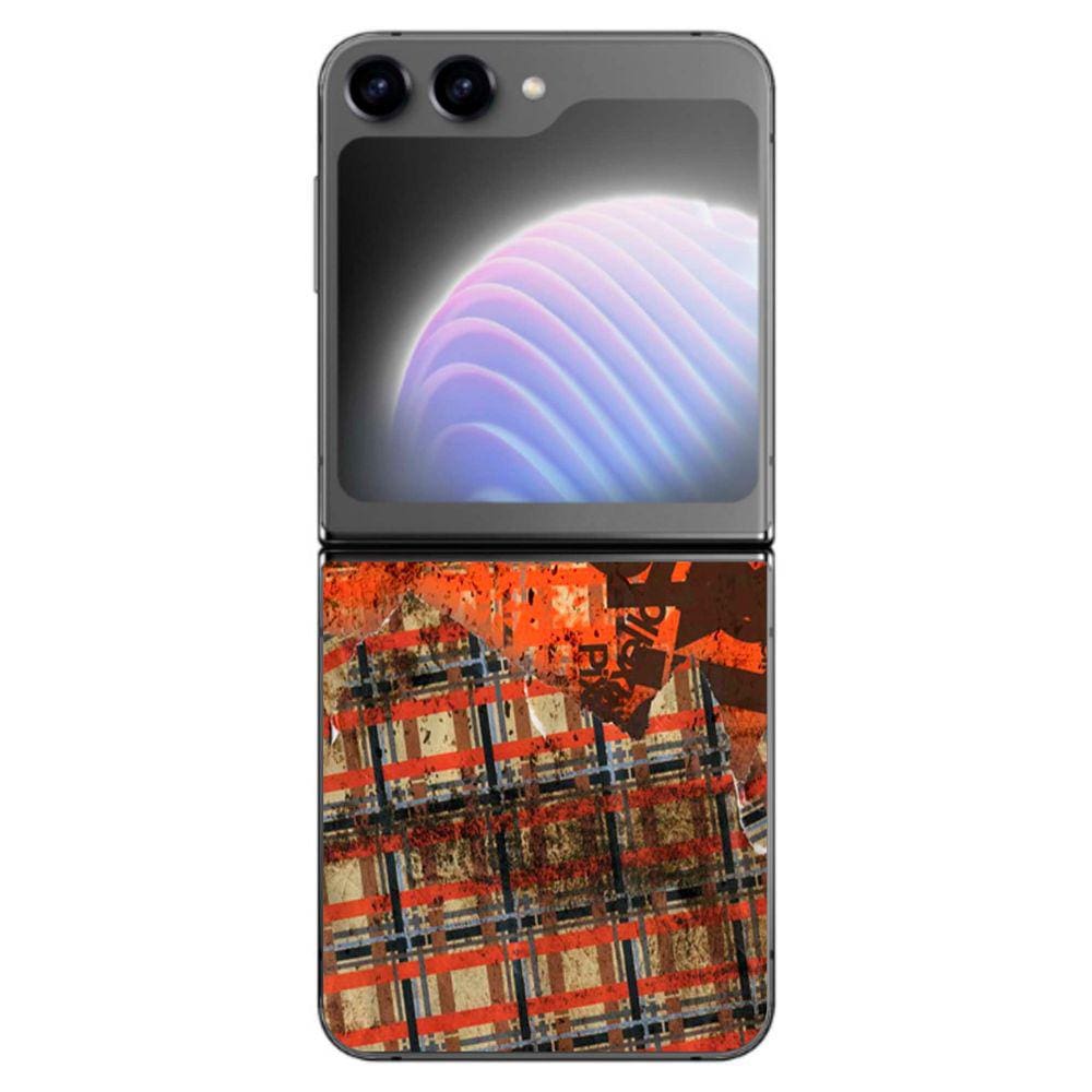 Capa Adesivo Skin194 Verso Para Samsung Galaxy Z Flip 5 2023