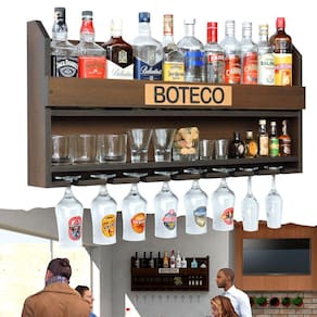 Bar Barzinho Adega Parede: Espaço otimizado, bebidas organizadas!
