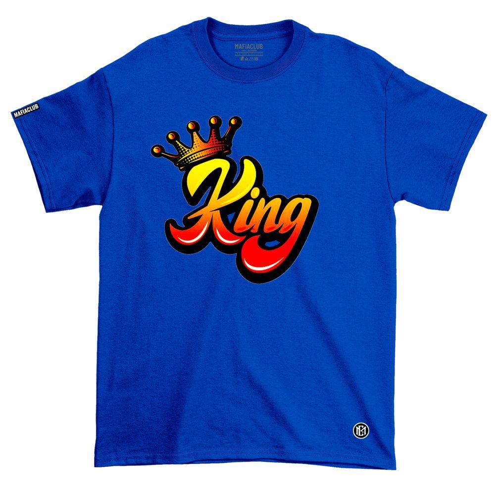 Camiseta Mafiaclub King gola redonda fio 30.1 penteado
