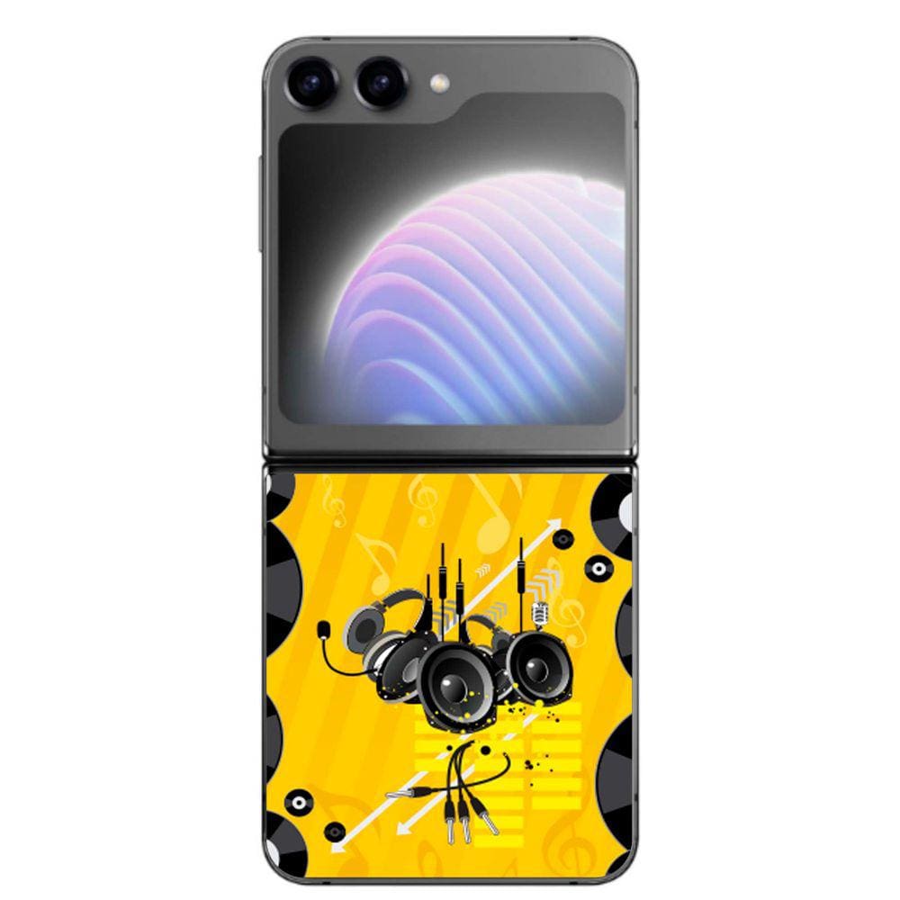 Capa Adesivo Skin354 Verso Para Samsung Galaxy Z Flip 5 2023