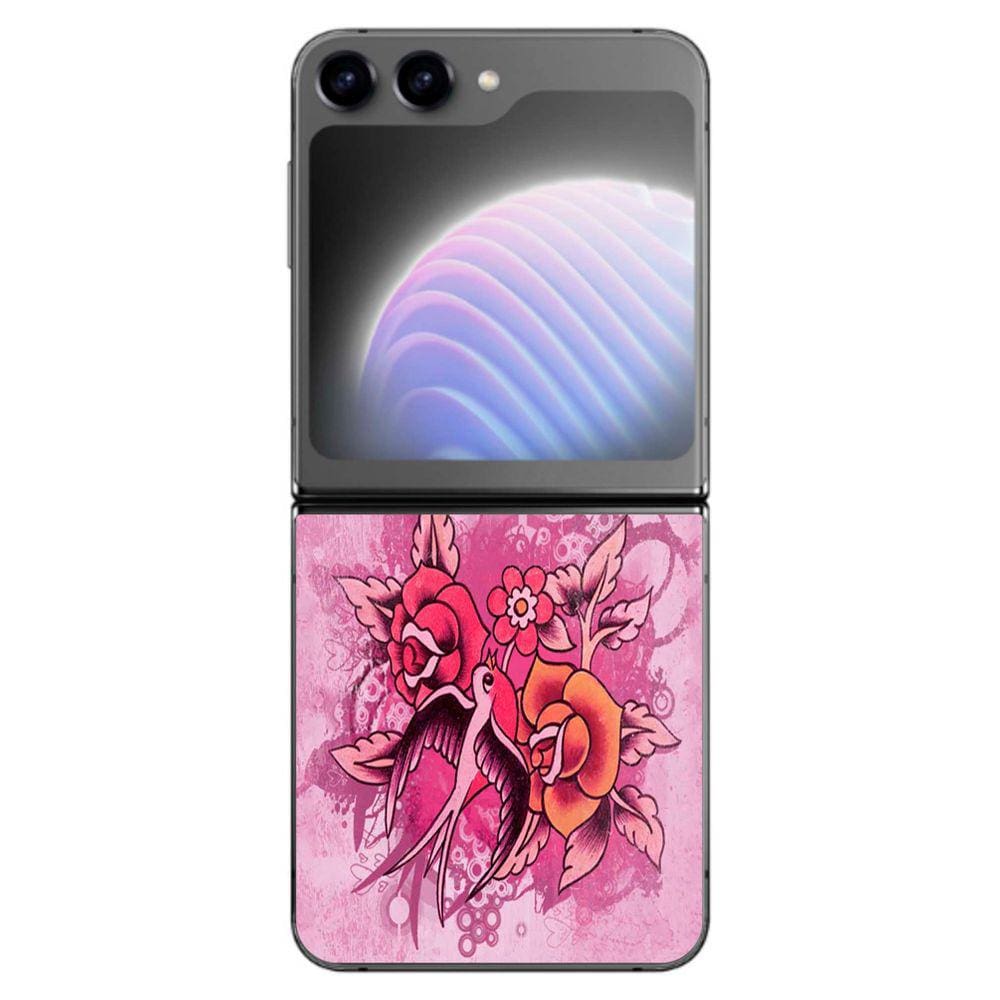Capa Adesivo Skin007 Verso Para Samsung Galaxy Z Flip 5 2023