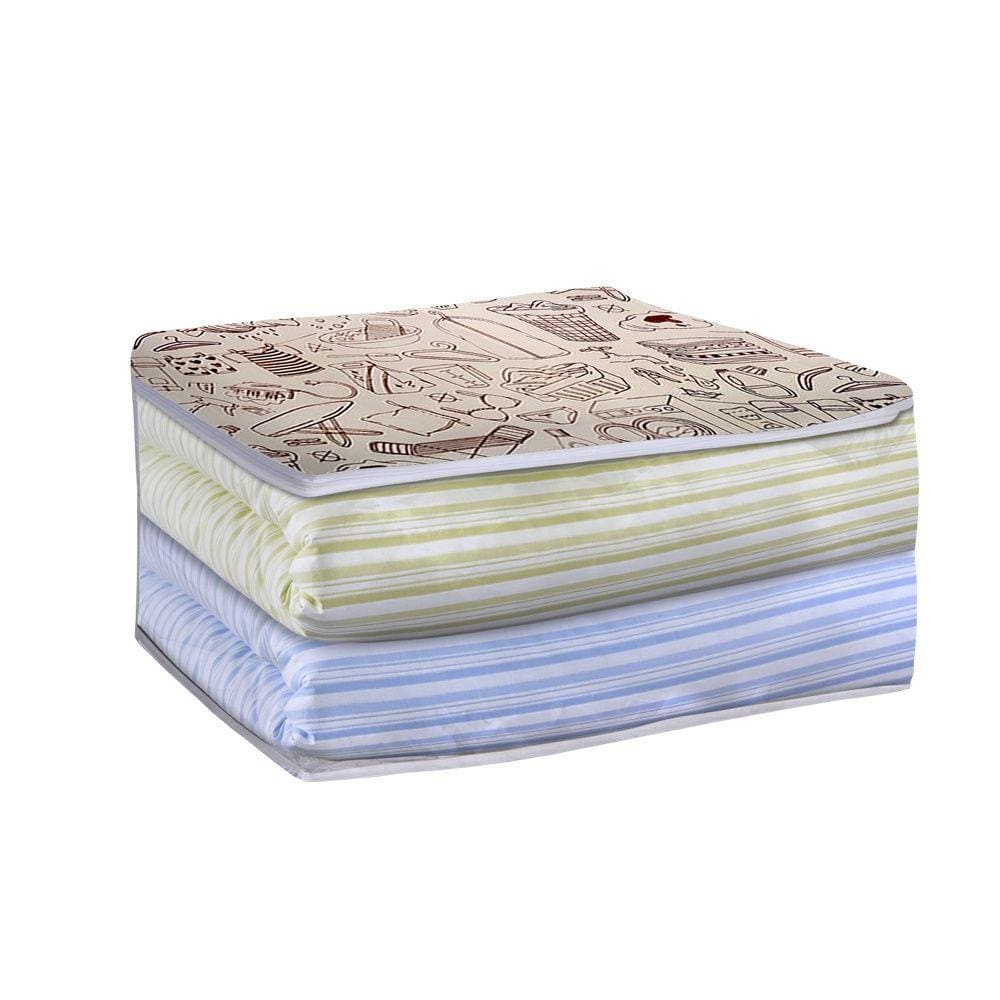 Organizador De Guarda Roupa Lavanderia Maleiro Tamanho Extra Pequeno Pp 34X22x13cm