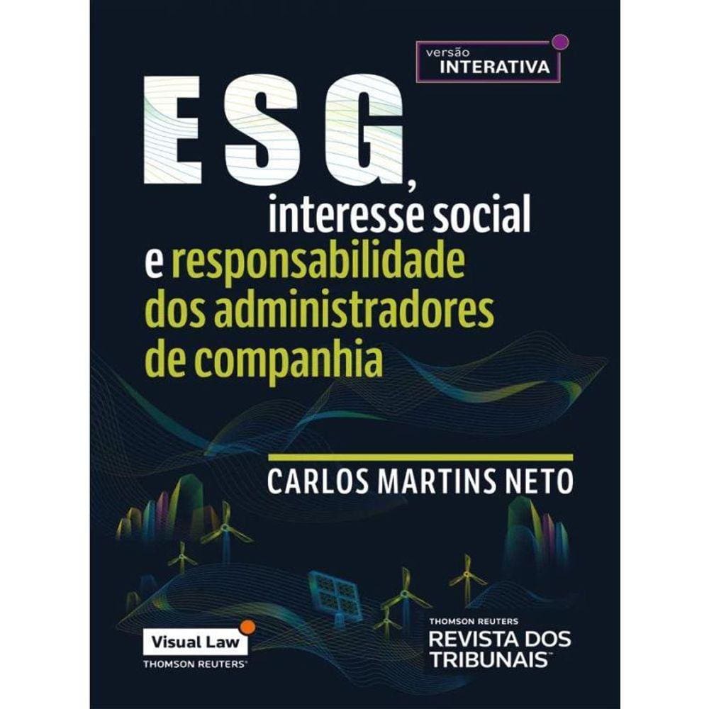 Esg - Interesse Social E Responsabilidade Dos Administradores De Companhia - 2023