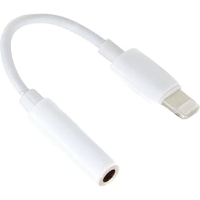 Cabo Adaptador Lightning De Áudio Para Fone De Ouvido 3,5mm