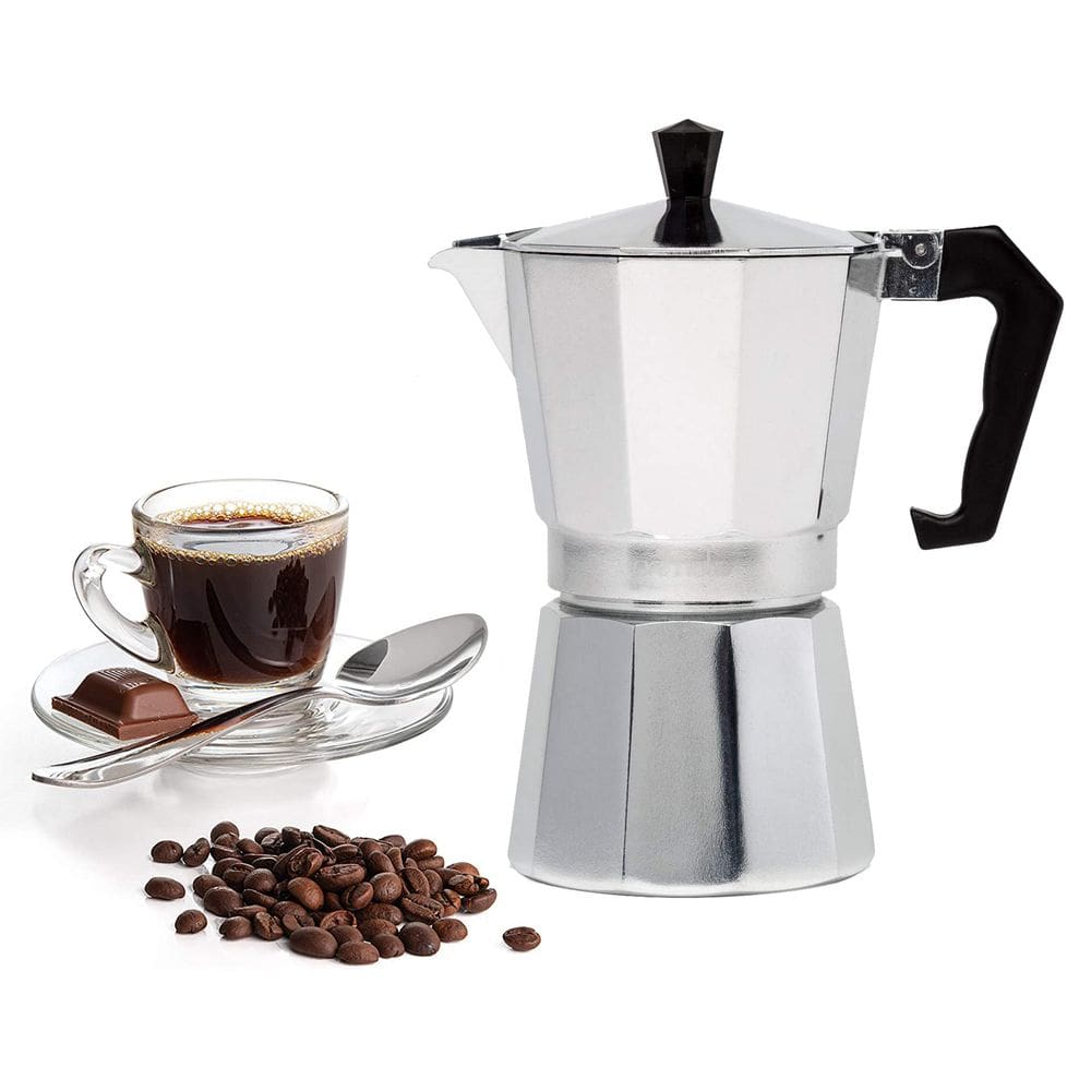 Cafeteira Italiana Moka Alumínio 6 Xícaras 300ml Alumínio