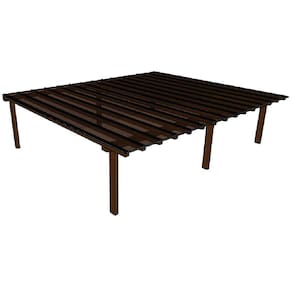 Cobertura Policarbonato Alveolar 7,00m x 6,00m - Bronze 4mm