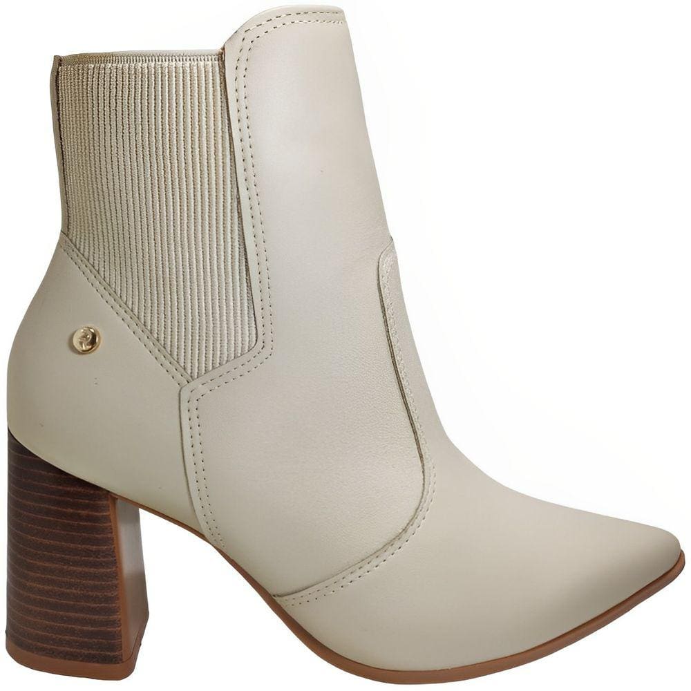 Bota Feminina Casual Ankle Boot Salto Médio Ramarim 2358122