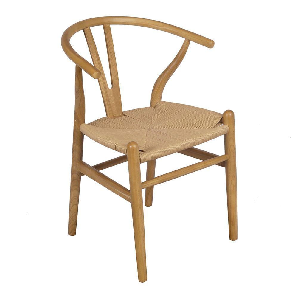 Cadeira Wishbone - Natural