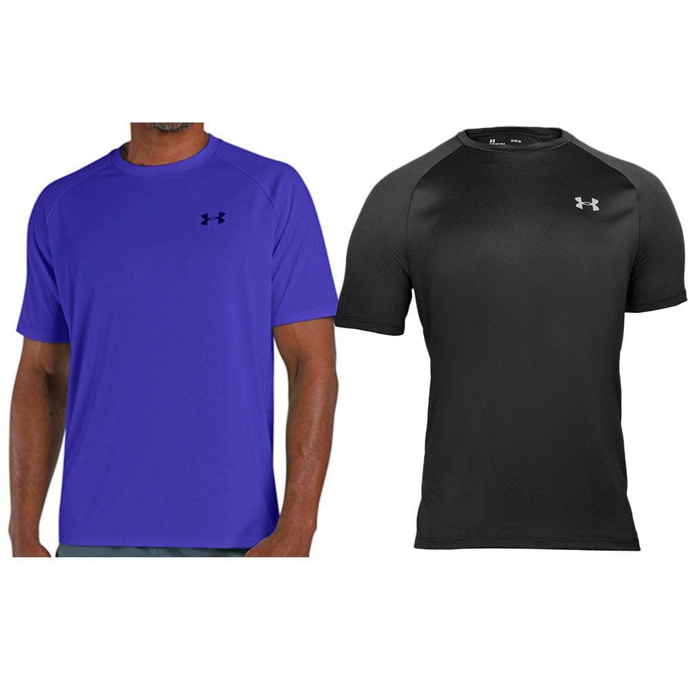 Kit 2 Camisetas Masculinas Under Armour Tech 2.0
