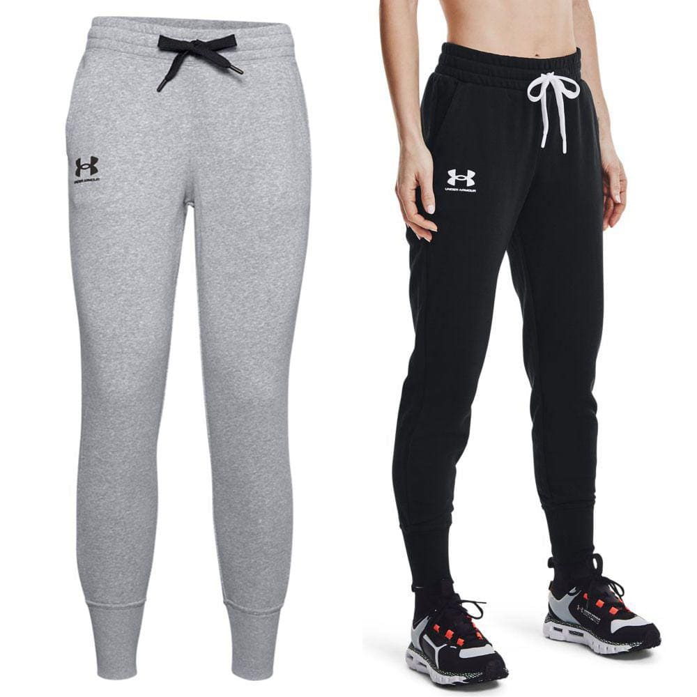 Kit 2 Calças Joggers Femininas Under Armour Rival Fleece