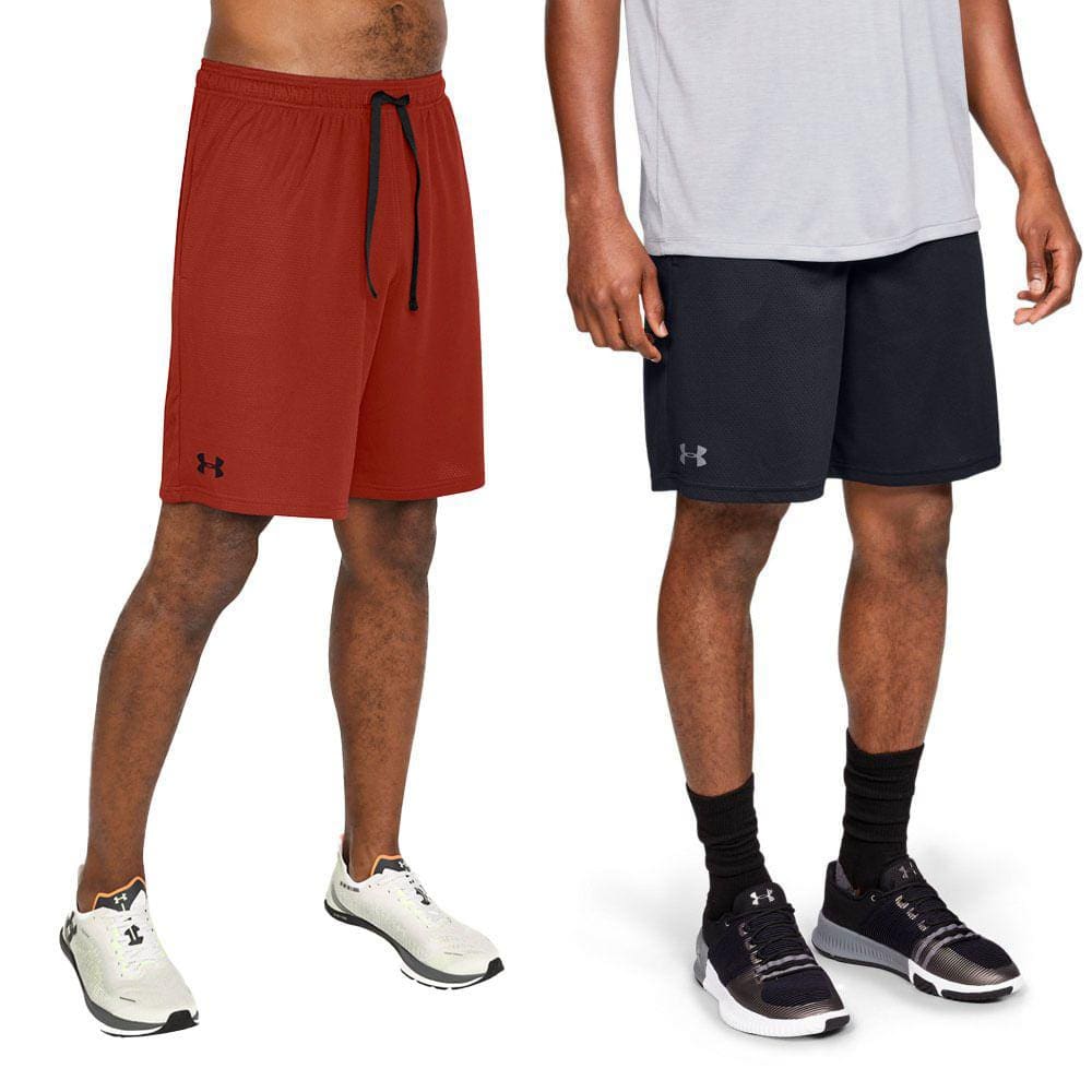 Kit 2 Bermudas Masculinas Under Armour Tech Mesh