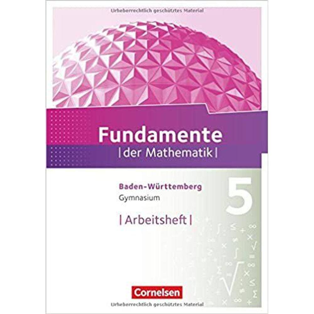 Fundamente Der Mathematik 5 Arbeistheft