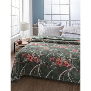 Cobertor Casal Dyuri Plus Kolyma Verde 1,80 X 2,20M