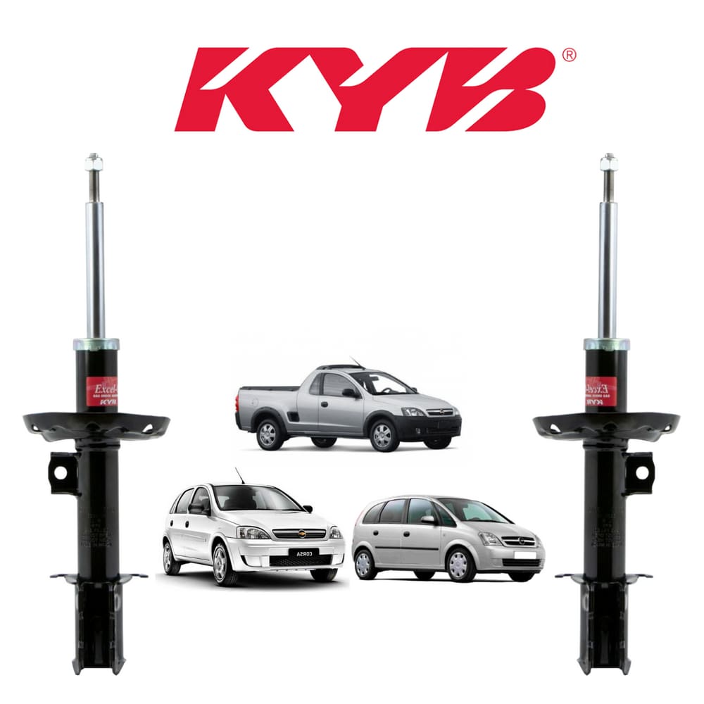 Par Amortecedor Dianteiro Kayaba Chevrolet Corsa 2003 A 2012 Direito/Esquerdo