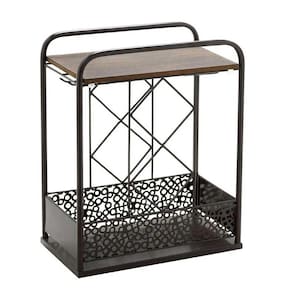 Adega Suporte para Garrafas de Vinho Mini Bar 44cm