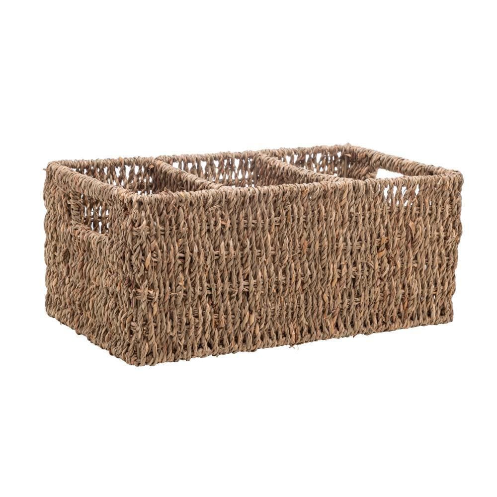 Porta Talheres Wolff de Sisal 33cm x 19cm x 14cm