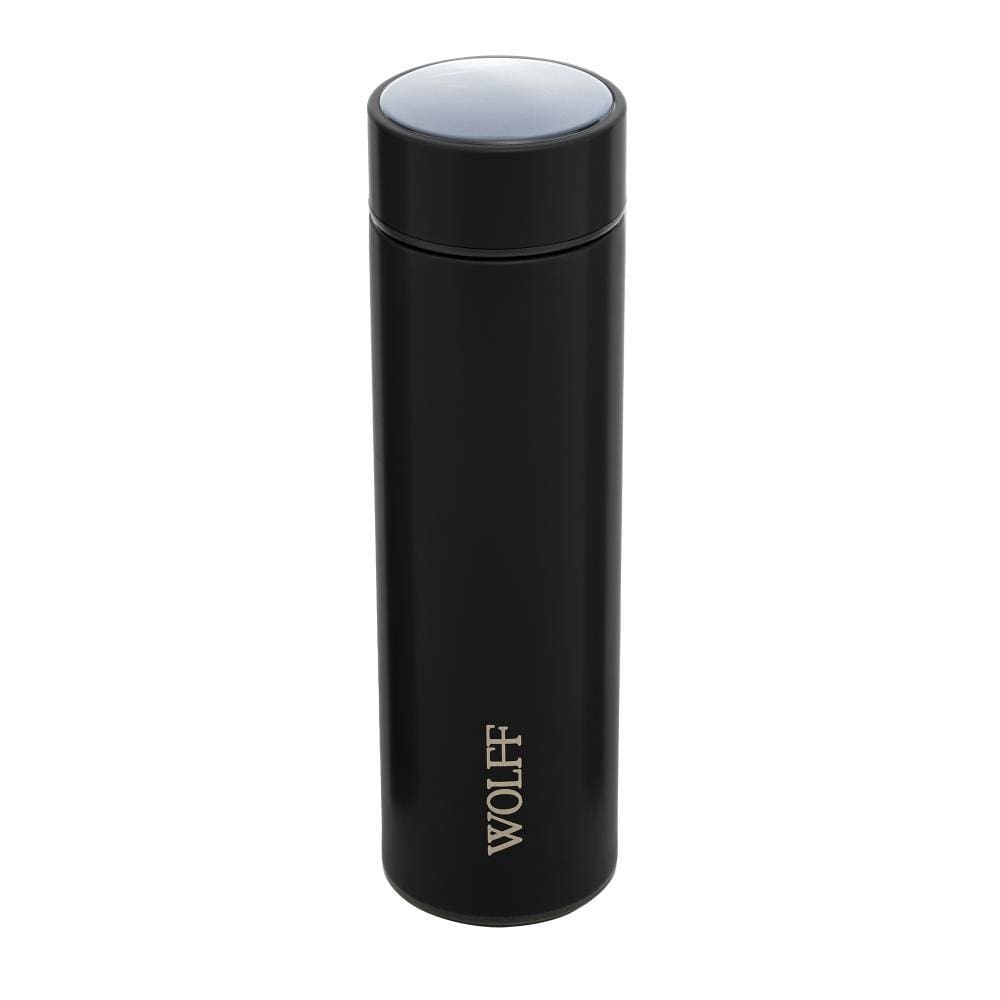 Garrafa Térmica Wolff de Aço Inox Preta 500ml