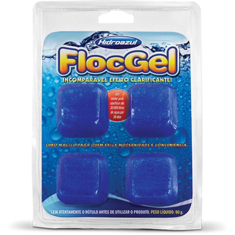 Floc Gel C/4 Tubos Hidroazul