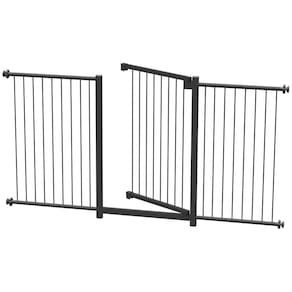 Grade Portão Pet Bebê Divisor Ambiente 143 A 148 Cm