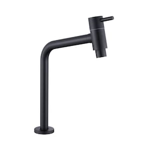 Torneira Banheiro Lavatório Inox 23 Cm Mesa Preto Nox08B