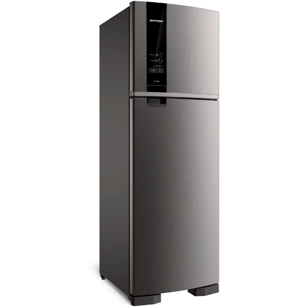 Geladeira Brastemp Frost Free Duplex 400 litros Inox com Freeze Control BRM54JK