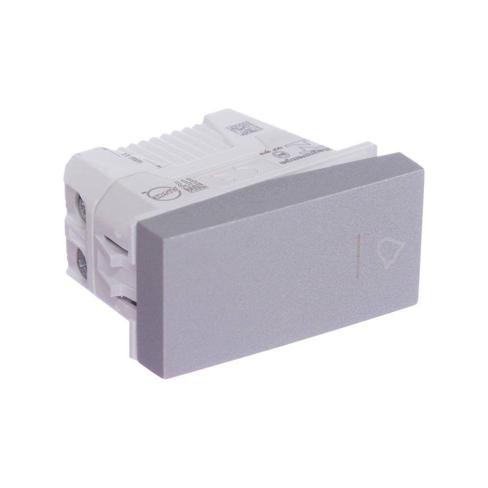 Módulo Campainha Pulsador Bivolt Alumínio Orion Schneider