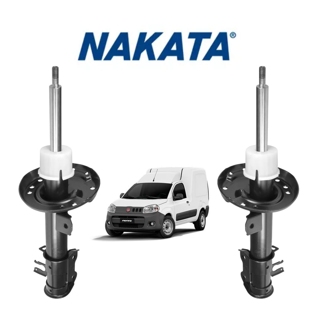 Par Amortecedor Nakata Fiat Fiorino 2013 A 2015 Dianteiro Direito/Esquerdo