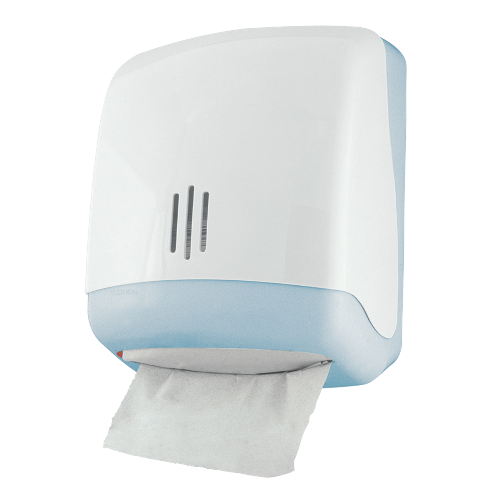 Dispensador De Papel Jackwal Branco E Azul 002.417