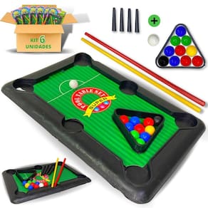 kit Quadros Decorativos sinuca bilhar bares sala de jogos