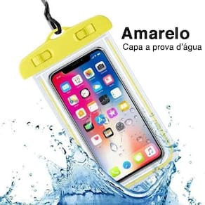 Bolsa Case Prova Dágua Celular Universal Impermeável Oferta