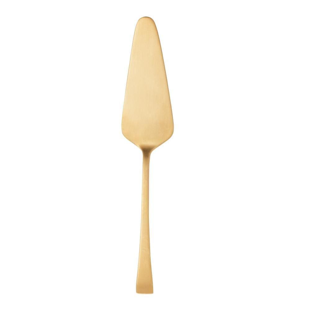 Espátula para Bolo Wolff Berna de Aço Inox Dourado Fosco