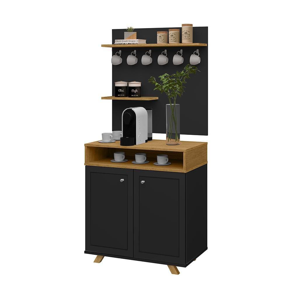 Armarinho Cozinha Cantinho Café Star Nicho Decoração Prateleira Organizador Moderno - RPM Móveis