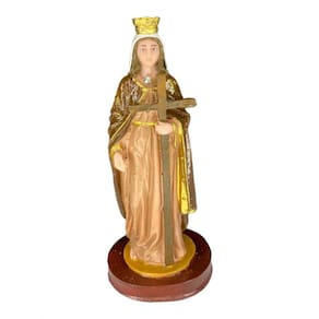 Escultura Santa Helena 13 cm em Resina