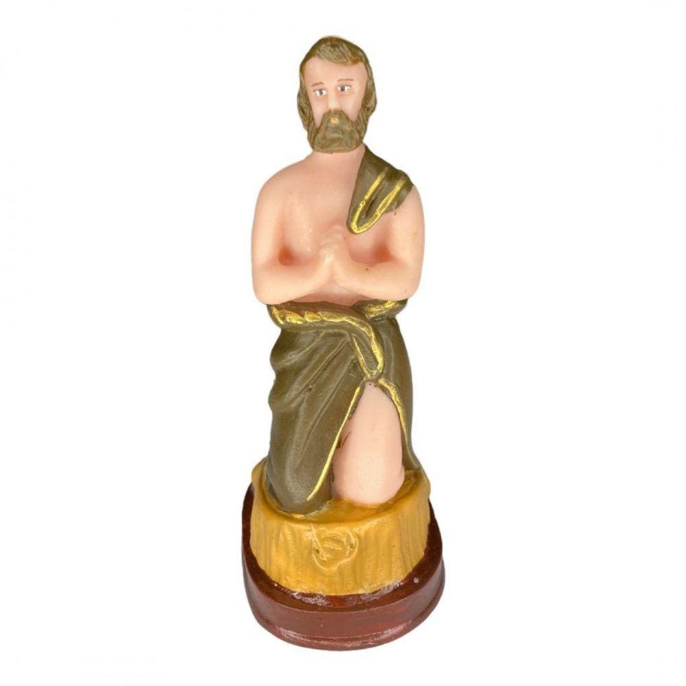 Escultura São Cipriano 12,50 cm em Resina