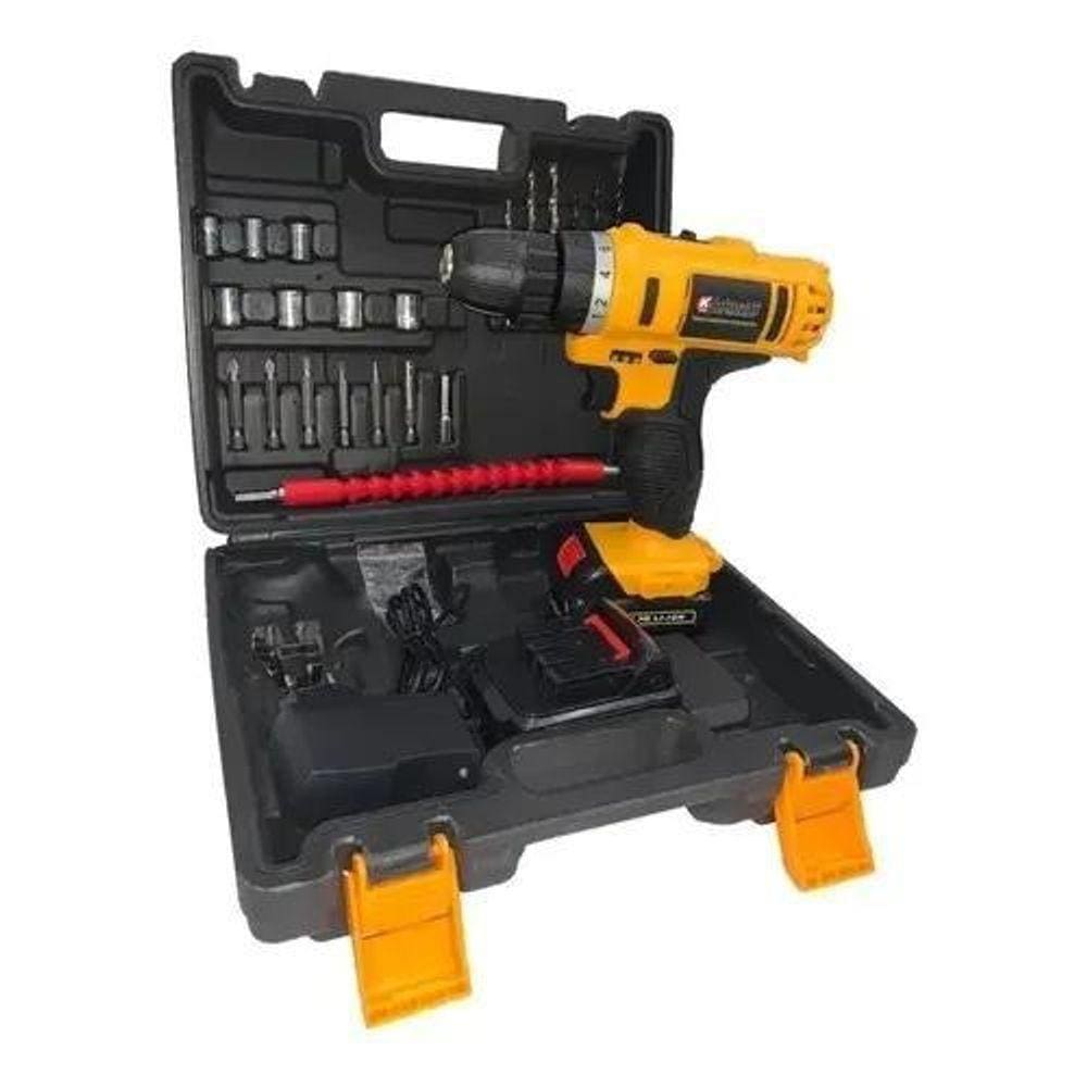 Parafusadeira Furadeira A Bateria 18V