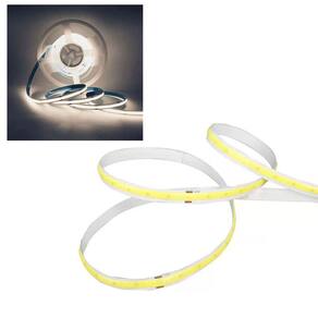 Fita Led COB 4000k Rolo 50 metros 12v 10w Iluminaçao Decoraçao Sala Quarto Ambiente