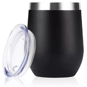 Copo Térmico Inox 350ml c/ Tampa - Bebida Gelada