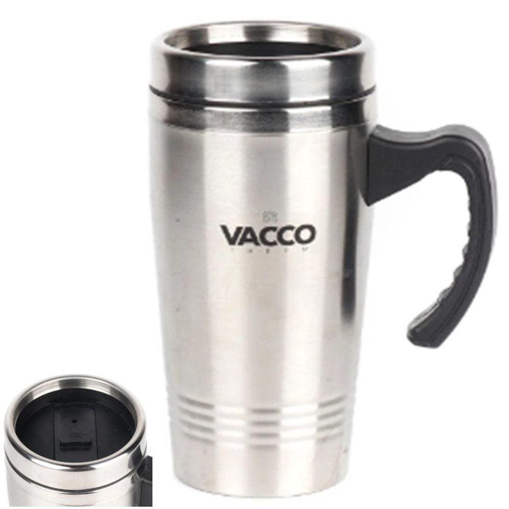 Copo Térmico Aço Inox 450ml Vacco c/ Tampa Beber