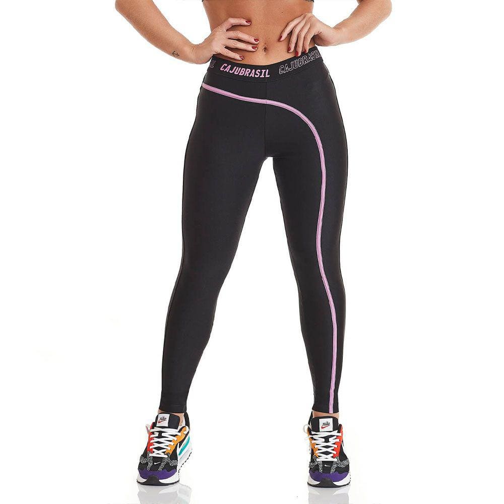 Calça Legging Caju Brasil Inside Preto