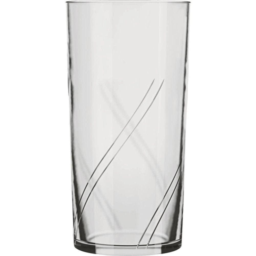 Copo em vidro long drink para suco Brisa 300ml Transparente