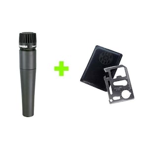 Kit Microfone Instrumento SM57-LC+ Survival kit Shure