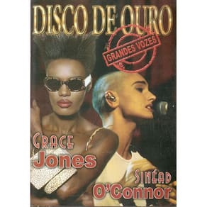 DVD Disco De Ouro Grace Jones E Sinéad O` Connon