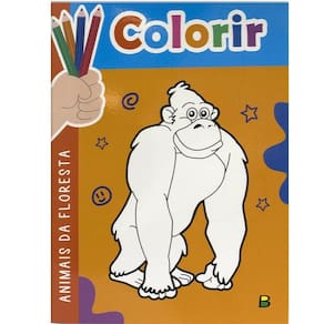 84 Páginas Incríveis Para Pintar - Animais Da Floresta