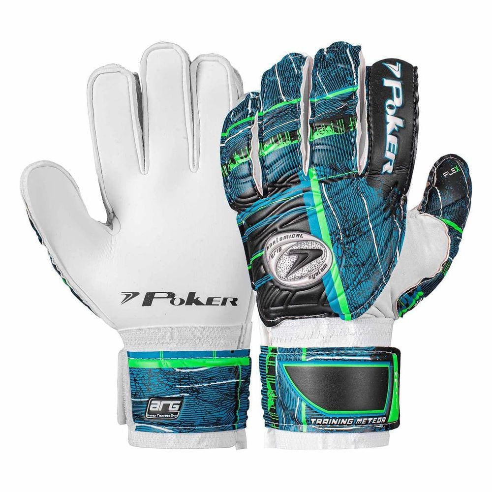 Luva de Goleiro Poker Futebol de Campo Training Meteor 01029