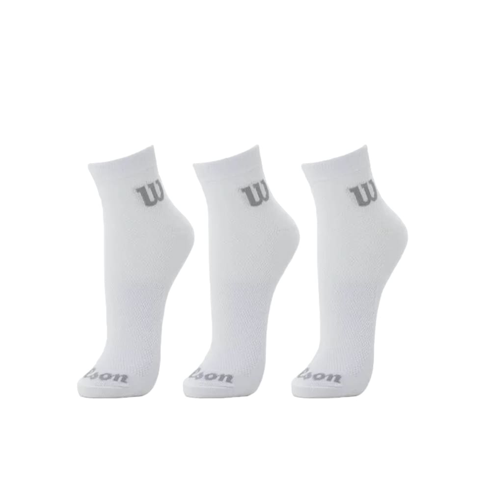 Meia Esportiva Wilson Cano Curto Preta ou Branca - 03 Pares
