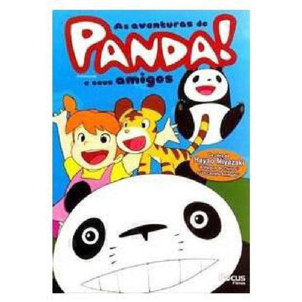 DVD As Aventuras De Panda E Seus Amigos - FOCUS