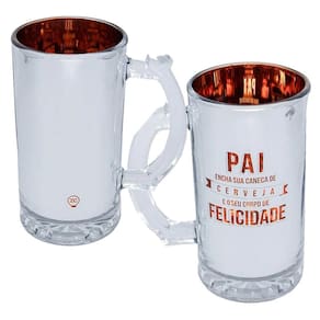 Caneca de Chopp - Pai Felicidade - 450ml