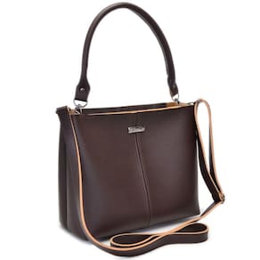 Bolsa Tote Shopper Casual Feminina Alça Fixa e Transversal Tiracolo Basica Lisa